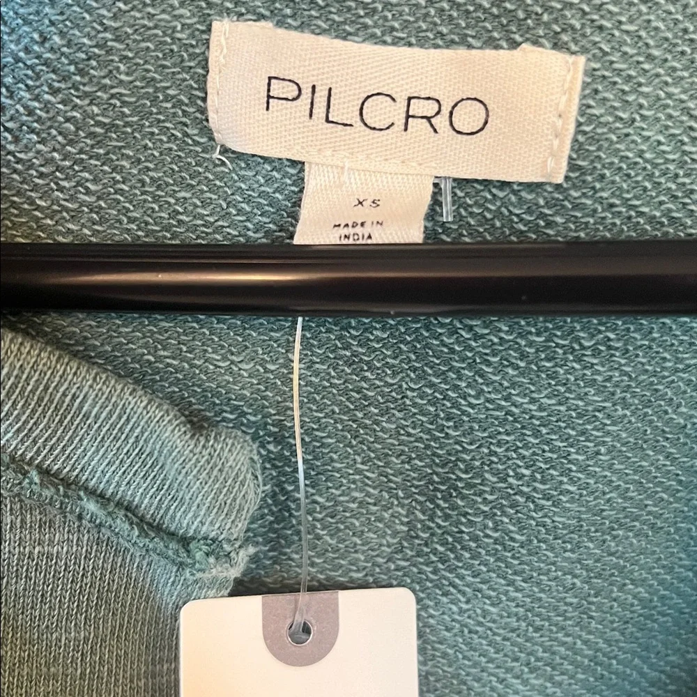 Anthropologie Pilcro Embroidered Eyelet Pullover Top NWT XS